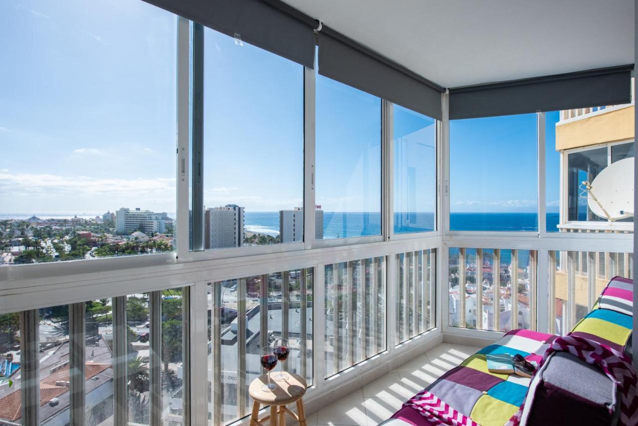 Gorgeous view 2 bedroom apartment Las Americas Arona  Buitenkant foto