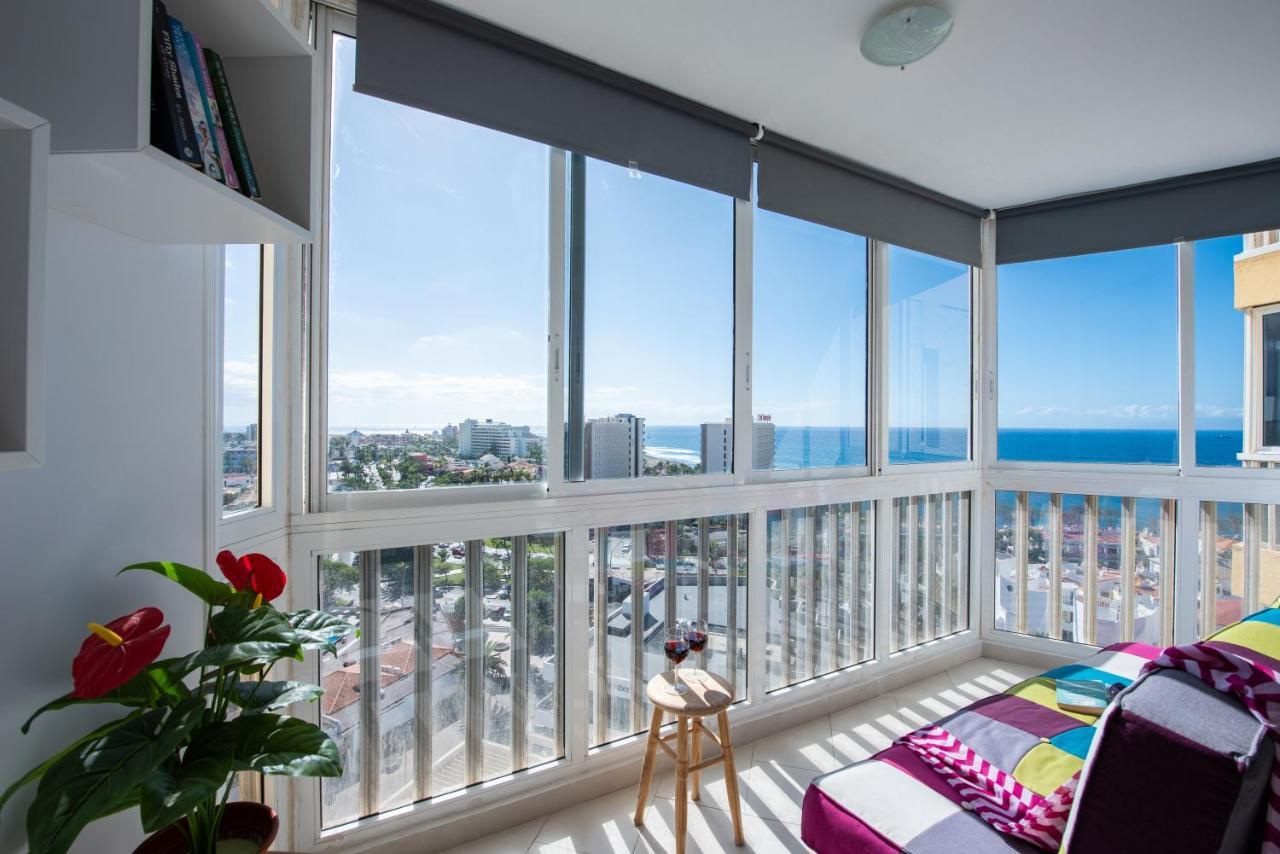 Gorgeous view 2 bedroom apartment Las Americas Arona  Buitenkant foto